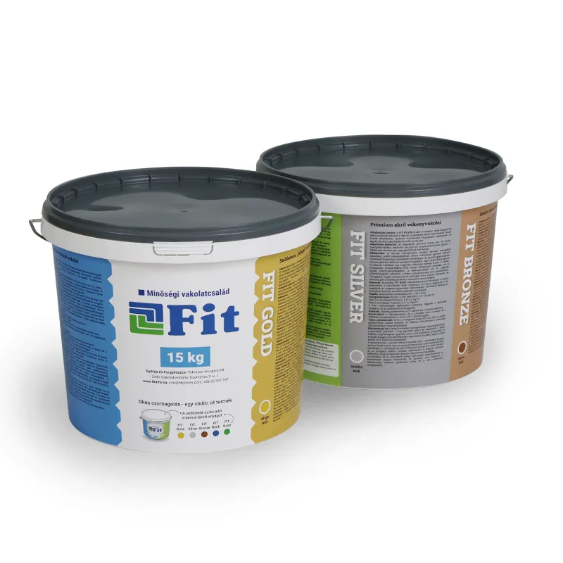 FIT Silver tartós, akril színezővakolat